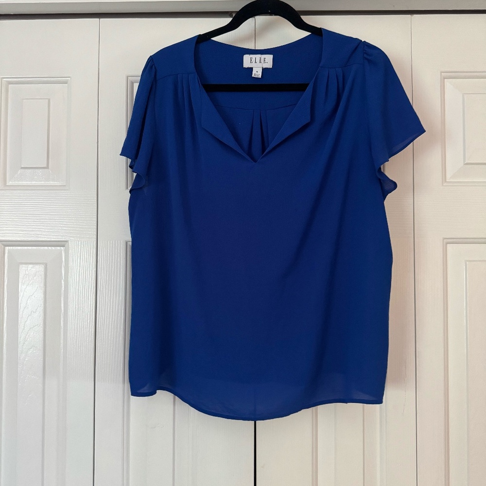 Elle - Short Sleeve Blouse